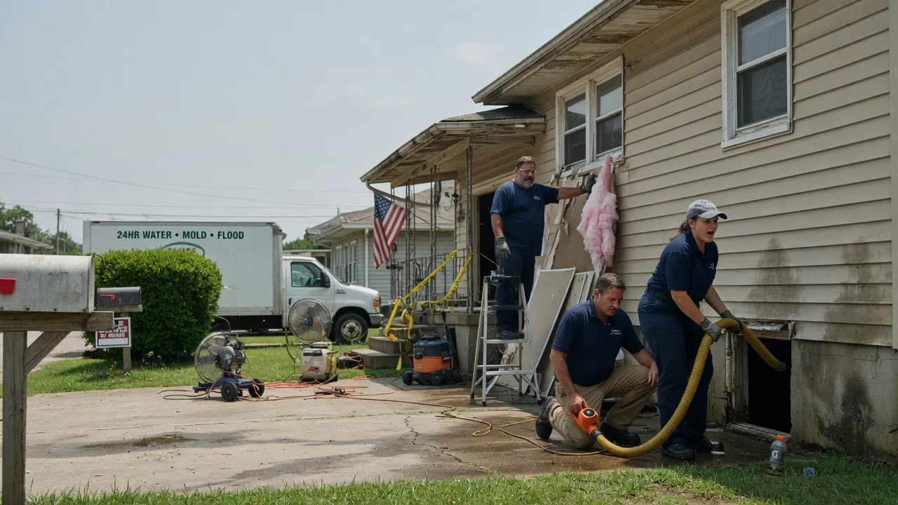 Water Damage Repair in Christiansburg, OH near me